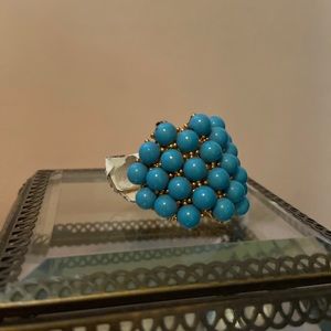Turquoise Gold Accent Ring